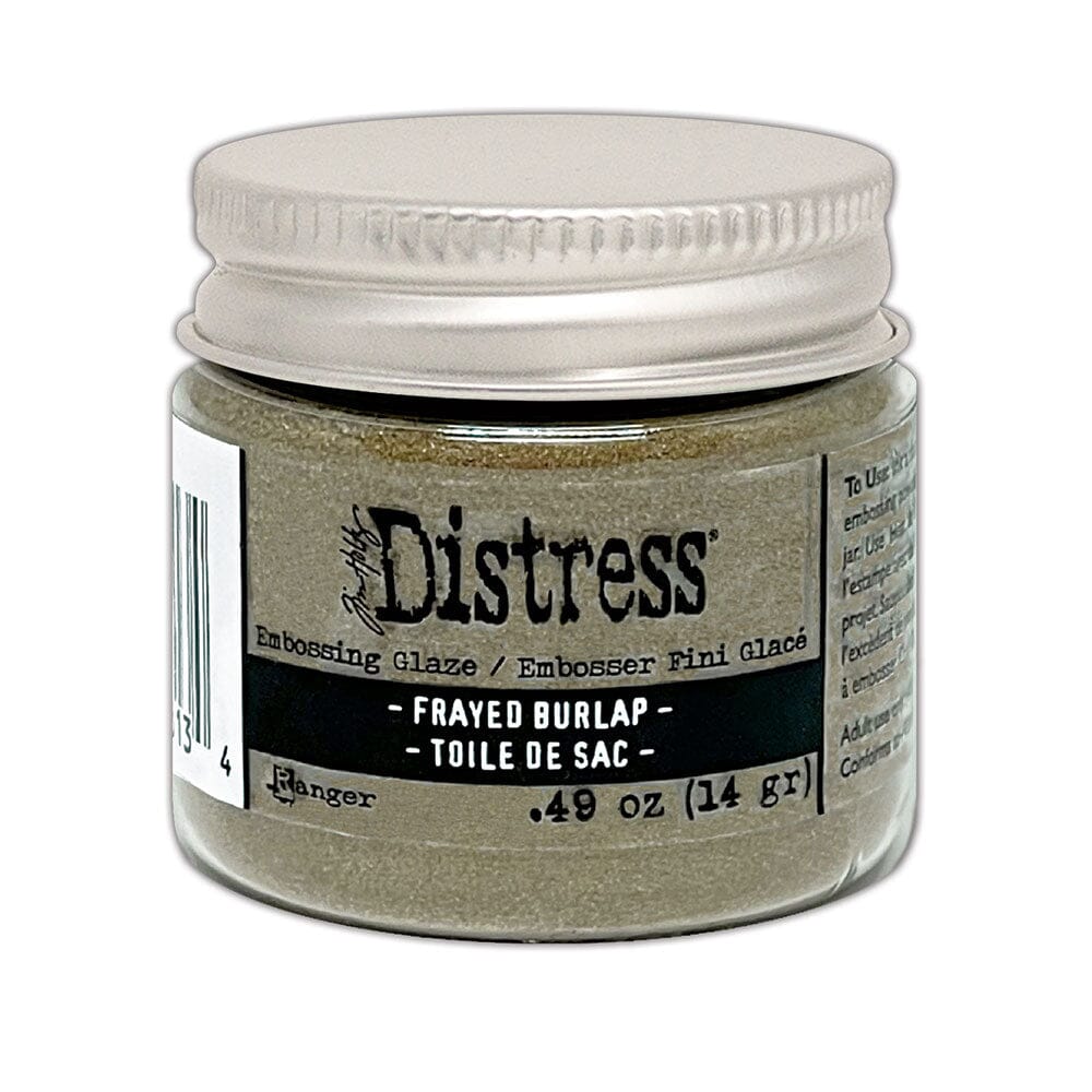 Ranger Ink - Tim Holtz - Distress Embossing Glaze - Frayed Burlap-ScrapbookPal