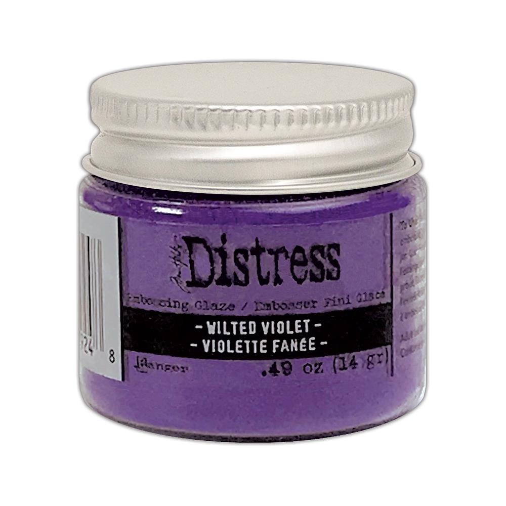 Ranger Ink - Tim Holtz - Distress Embossing Glaze - Wilted Violet-ScrapbookPal