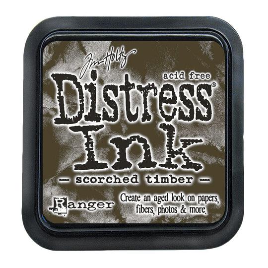 Ranger Ink - Tim Holtz - Distress Ink Pad - Scorched Timber-ScrapbookPal