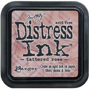 Ranger Ink - Tim Holtz - Distress Ink Pad - Tattered Rose-ScrapbookPal