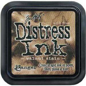 Ranger Ink - Tim Holtz - Distress Ink Pad - Walnut Stain-ScrapbookPal