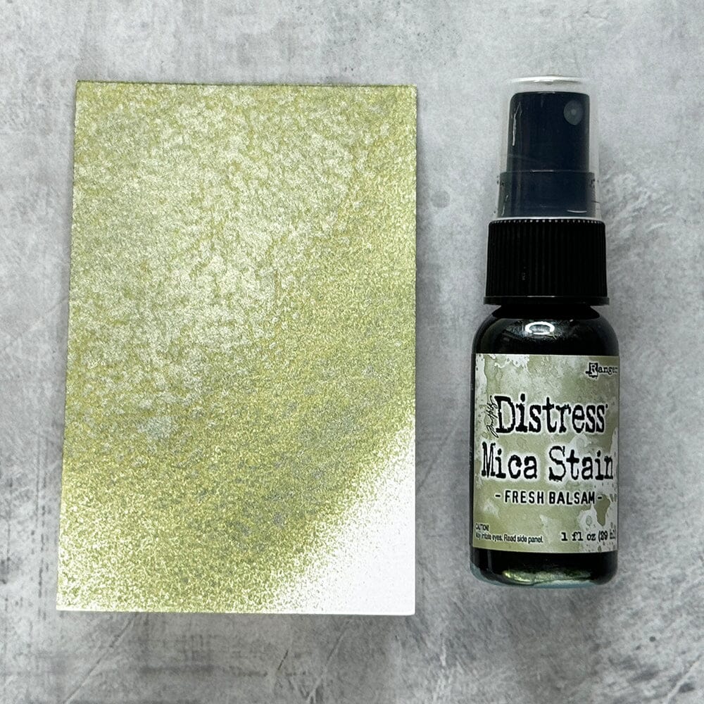 Ranger Ink - Tim Holtz - Distress Mica Stain - Fresh Balsam-ScrapbookPal