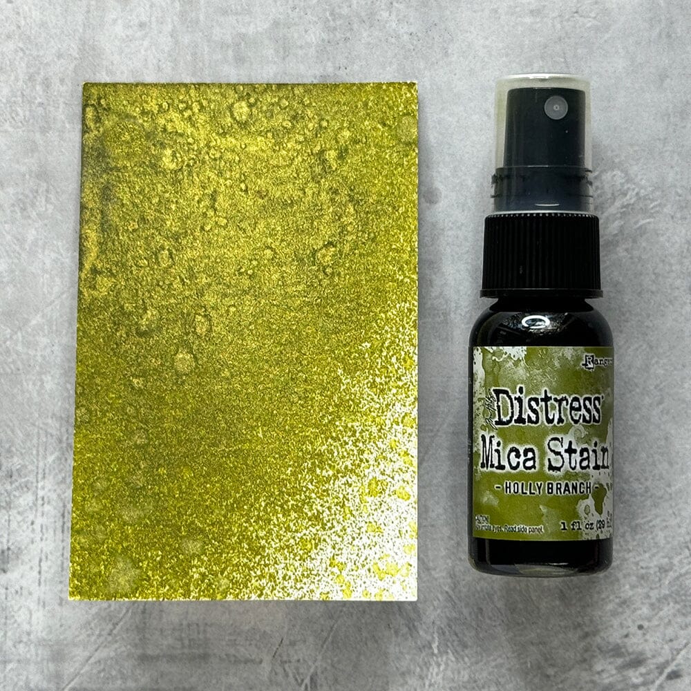 Ranger Ink - Tim Holtz - Distress Mica Stain - Holly Branch-ScrapbookPal