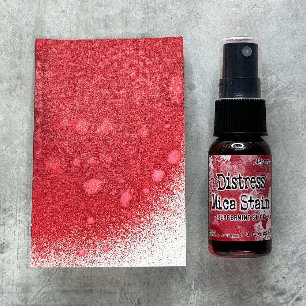 Ranger Ink - Tim Holtz - Distress Mica Stain - Peppermint Stick-ScrapbookPal