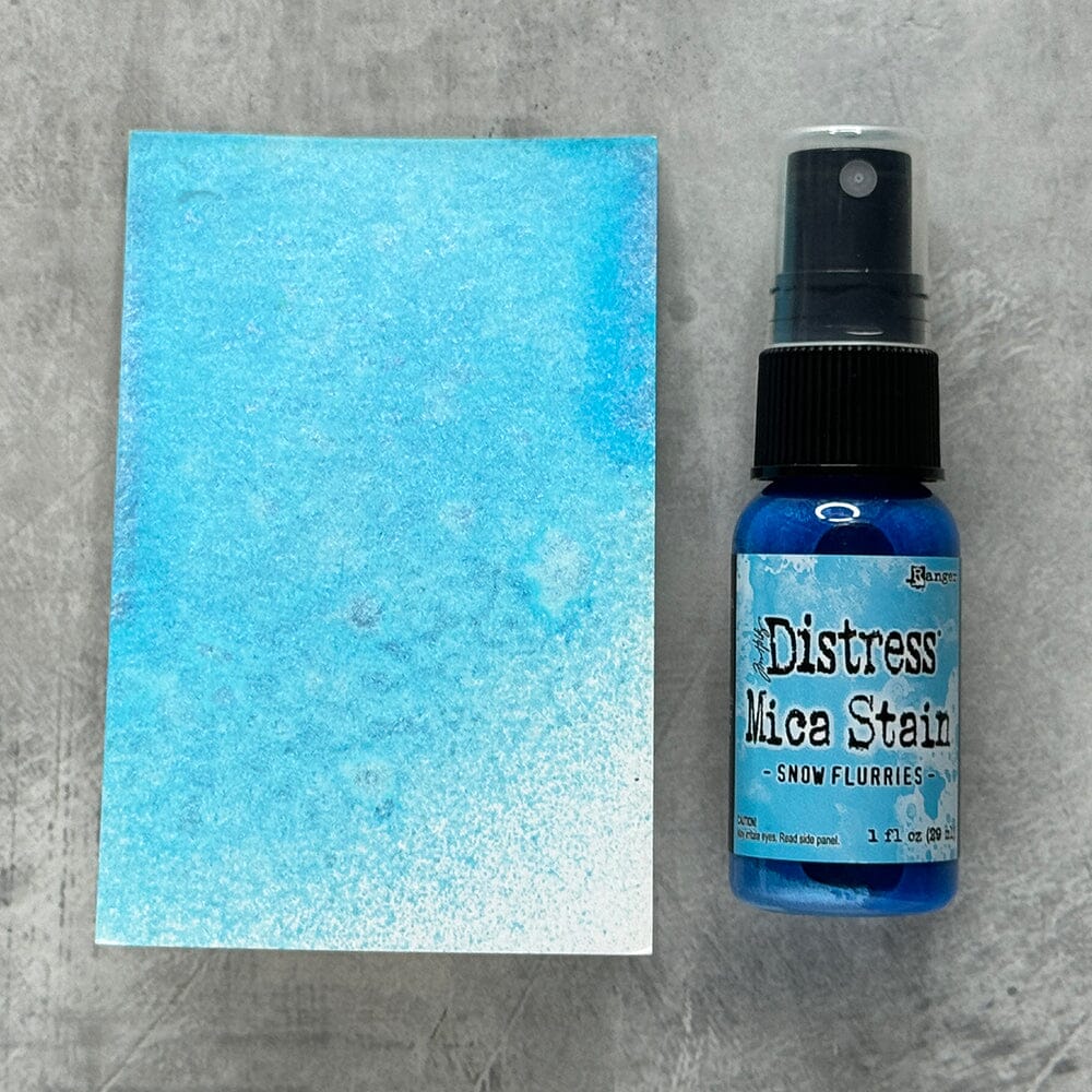 Ranger Ink - Tim Holtz - Distress Mica Stain - Snow Flurries-ScrapbookPal