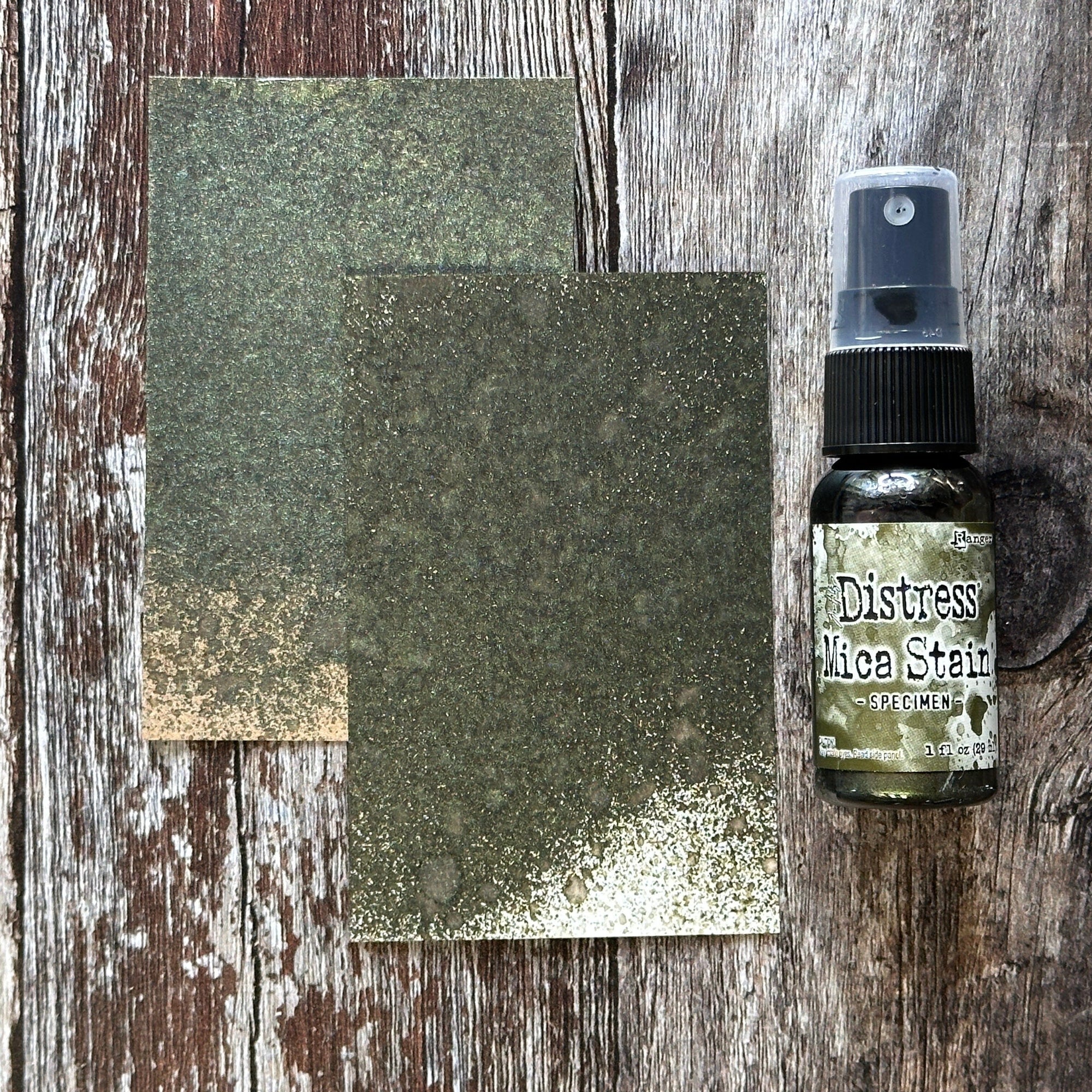Ranger Ink - Tim Holtz - Distress Mica Stain - Specimen-ScrapbookPal