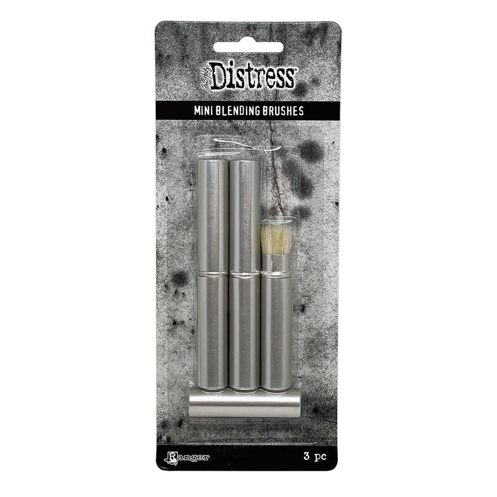 Ranger Ink - Tim Holtz - Distress Mini Blending Brushes-ScrapbookPal