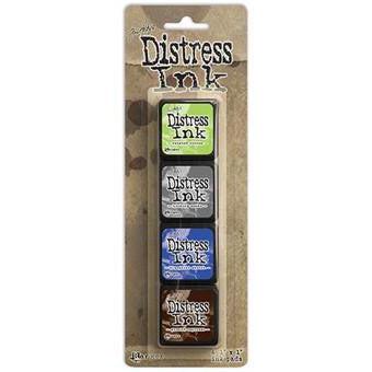 Ranger Ink - Tim Holtz - Distress Mini Ink Pads - Kit 14-ScrapbookPal