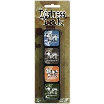 Ranger Ink - Tim Holtz - Distress Mini Ink Pads - Kit 9-ScrapbookPal