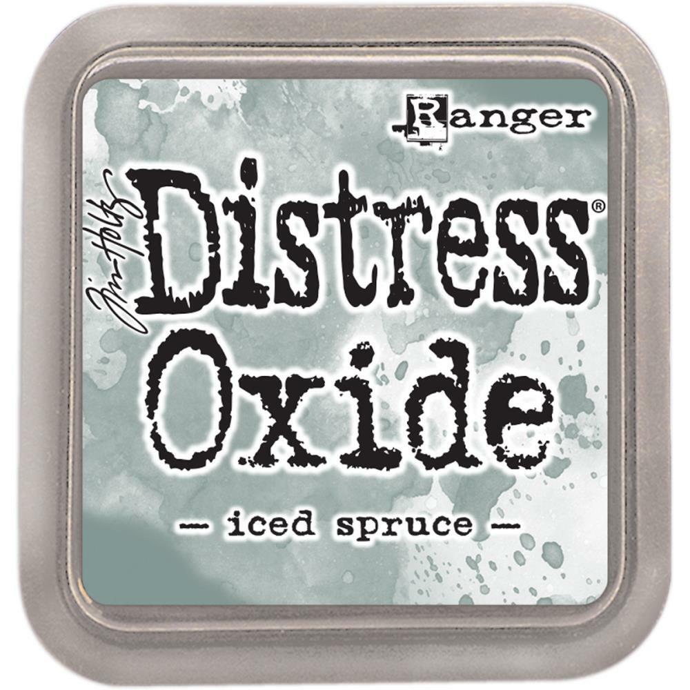 Ranger Ink - Tim Holtz - Distress Oxide Ink Pad - Iced Spruce-ScrapbookPal