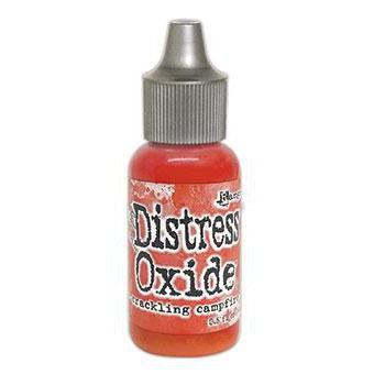 Ranger Ink - Tim Holtz - Distress Oxide Re-Inker - Crackling Campfire-ScrapbookPal
