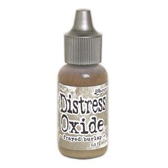 Ranger Ink - Tim Holtz - Distress Oxide Re-Inker - Frayed Burlap-ScrapbookPal
