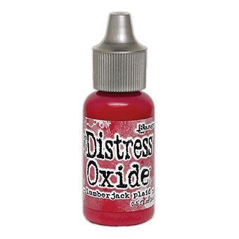 Ranger Ink - Tim Holtz - Distress Oxide Re-Inker - Lumberjack Plaid-ScrapbookPal