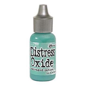 Ranger Ink - Tim Holtz - Distress Oxide Re-Inker - Salvaged Patina-ScrapbookPal