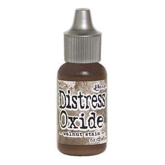 Ranger Ink - Tim Holtz - Distress Oxide Re-Inker - Walnut Stain-ScrapbookPal