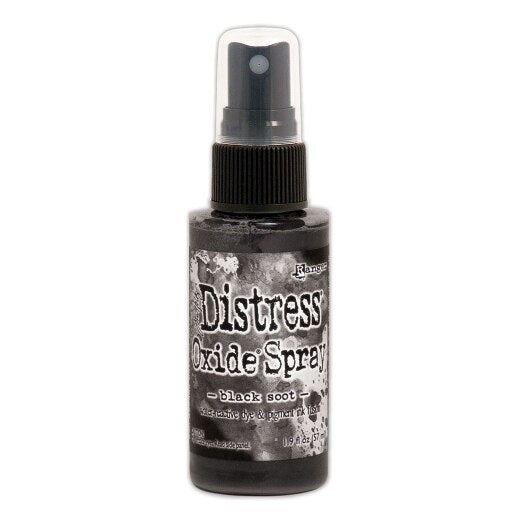 Ranger Ink - Tim Holtz - Distress Oxide Spray - Black Soot-ScrapbookPal