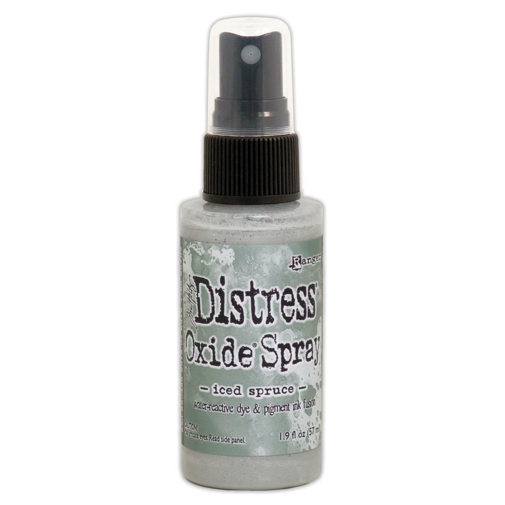 Ranger Ink - Tim Holtz - Distress Oxide Spray - Iced Spruce-ScrapbookPal