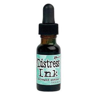 Ranger Ink - Tim Holtz - Distress Re-Inker - Salvaged Patina-ScrapbookPal