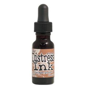 Ranger Ink - Tim Holtz - Distress Re-Inker - Vintage Photo-ScrapbookPal