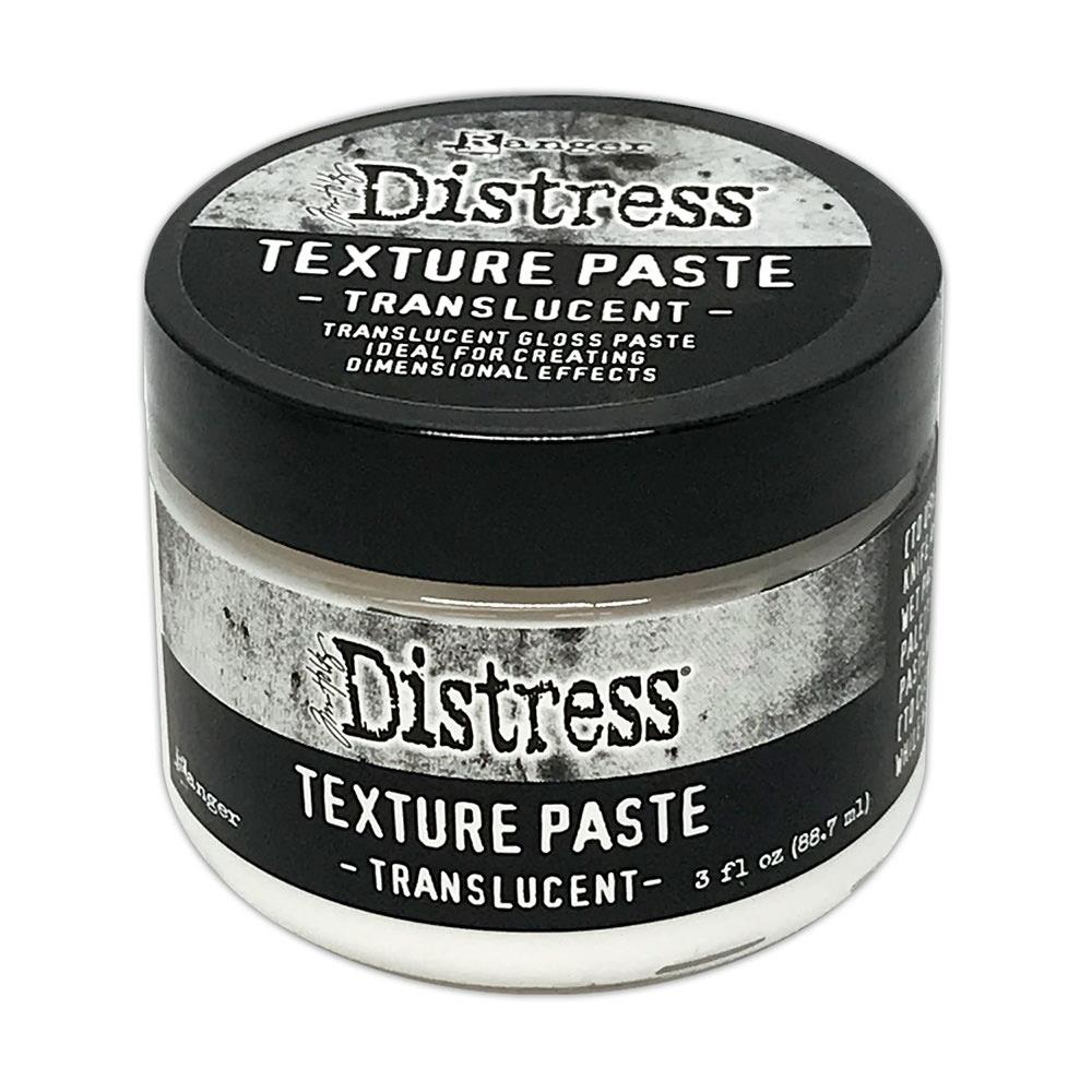 Ranger Ink - Tim Holtz - Distress Texture Paste - Translucent - 3 oz.-ScrapbookPal