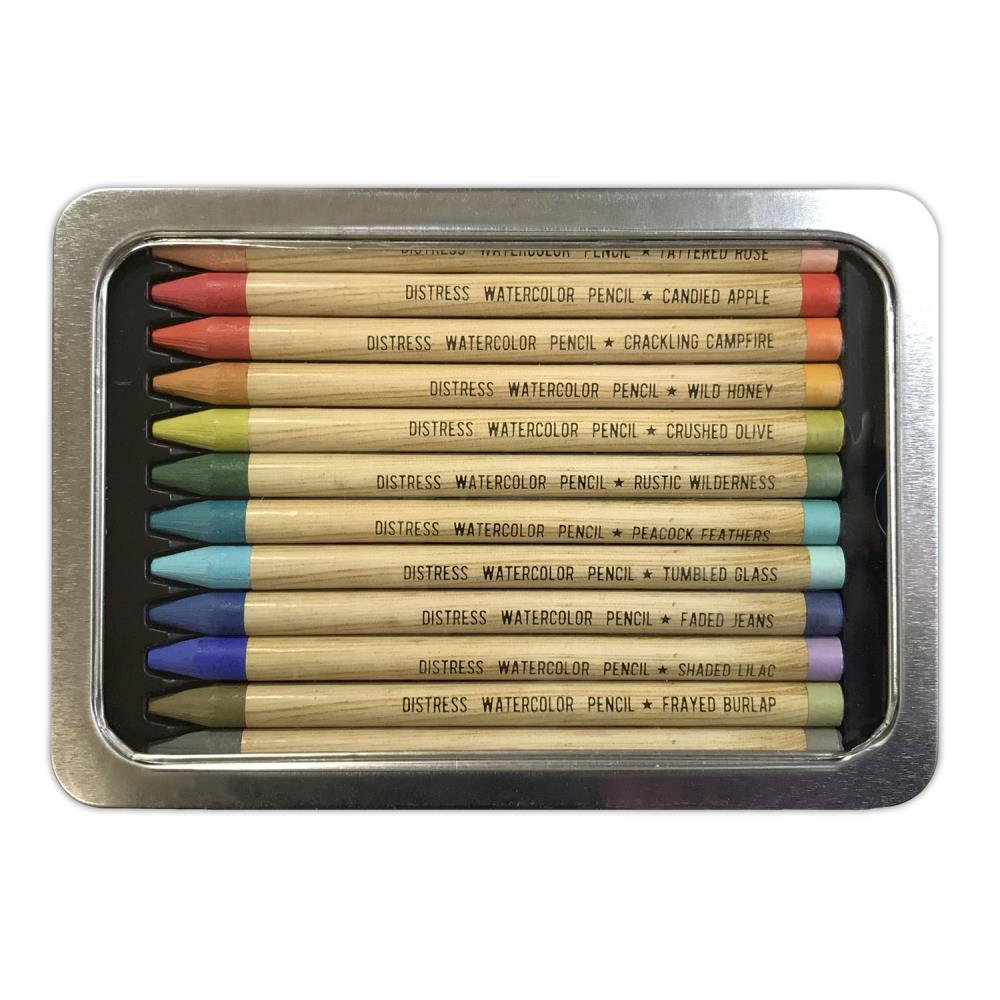 Ranger Ink - Tim Holtz - Distress Watercolor Pencils - Set 3-ScrapbookPal