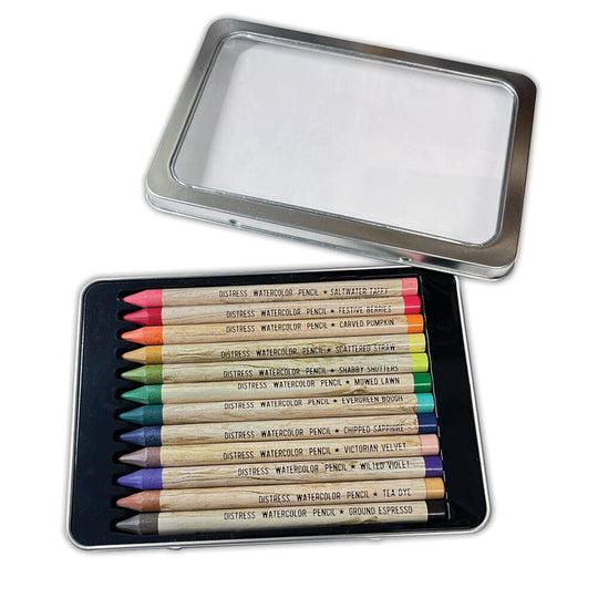 Ranger Ink - Tim Holtz - Distress Watercolor Pencils - Set 4-ScrapbookPal
