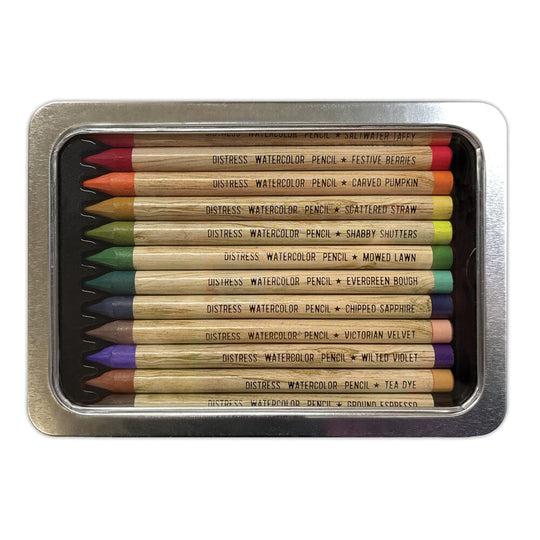Ranger Ink - Tim Holtz - Distress Watercolor Pencils - Set 4-ScrapbookPal