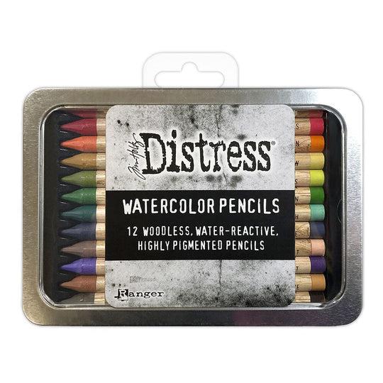 Ranger Ink - Tim Holtz - Distress Watercolor Pencils - Set 4-ScrapbookPal