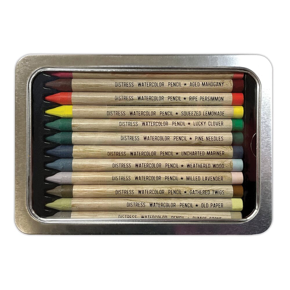Ranger Ink - Tim Holtz - Distress Watercolor Pencils - Set 5-ScrapbookPal