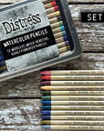 Ranger Ink - Tim Holtz - Distress Watercolor Pencils - Set 6-ScrapbookPal