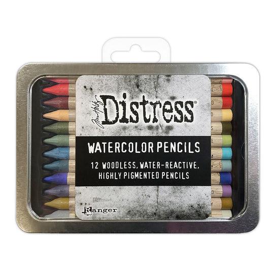 Ranger Ink - Tim Holtz - Distress Watercolor Pencils - Set 6-ScrapbookPal