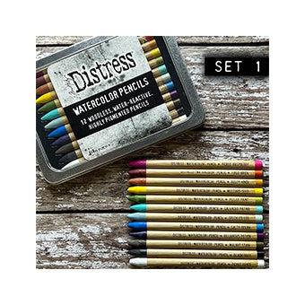 Ranger - Tim Holtz - Distress Watercolor Pencils - Set 1