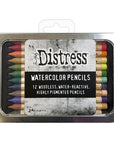Ranger - Tim Holtz - Distress Watercolor Pencils - Set 4