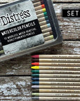 Ranger - Tim Holtz - Distress Watercolor Pencils - Set 5