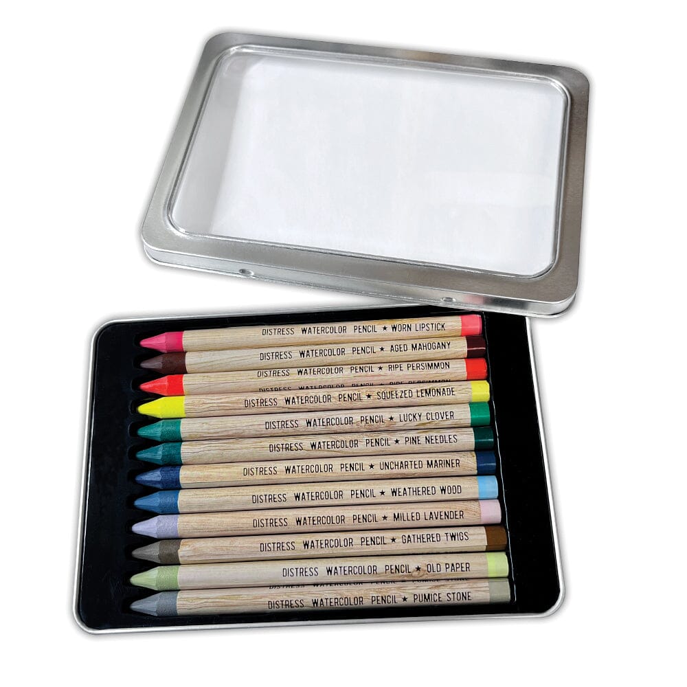 Ranger - Tim Holtz - Distress Watercolor Pencils - Set 5-ScrapbookPal