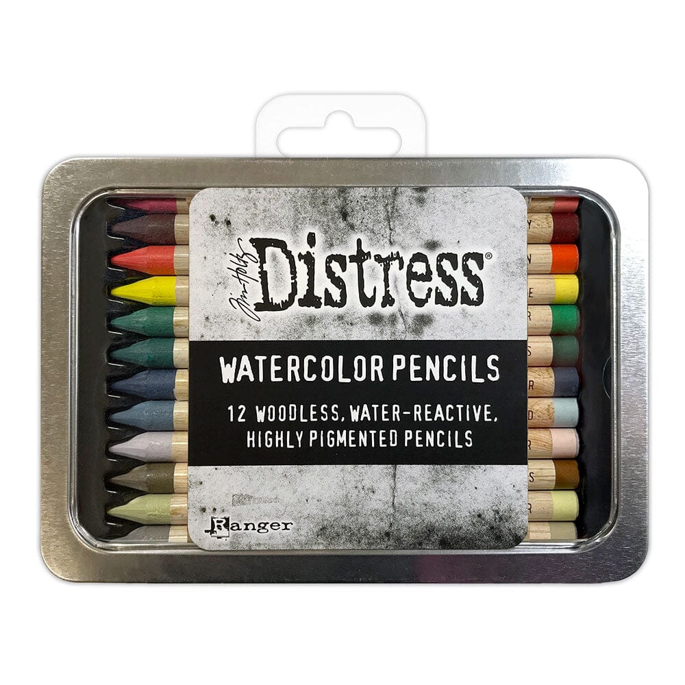 Ranger - Tim Holtz - Distress Watercolor Pencils - Set 5-ScrapbookPal
