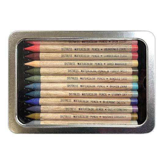 Ranger - Tim Holtz - Distress Watercolor Pencils - Set 6-ScrapbookPal