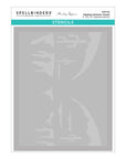 Spellbinders - Classic Road Legends 2.0 Collection - Stencils - Highway Horizons-Desert - Scratch & Dent