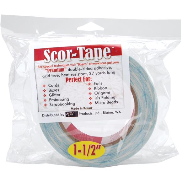 Scor-Pal - Scor-Tape 1 1/2" x 27 yds-ScrapbookPal