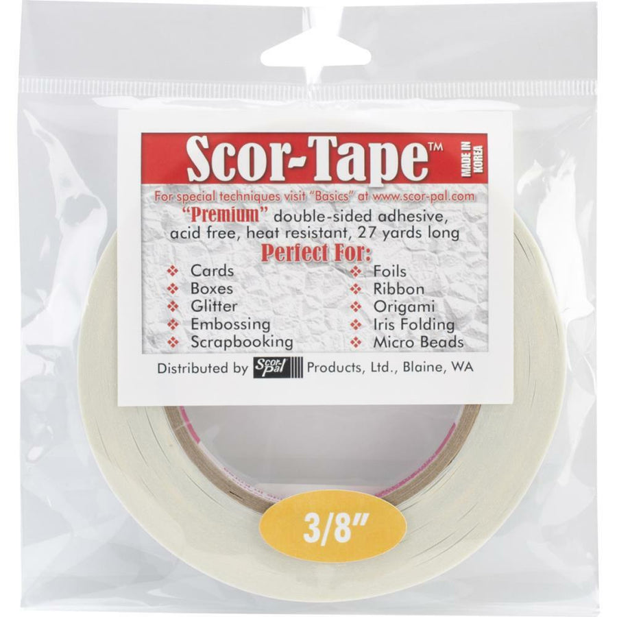 Scor-Pal - Scor-Tape 3/8" x 27 yds