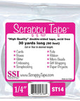Scrappy Tape 1/4" x 30 yds