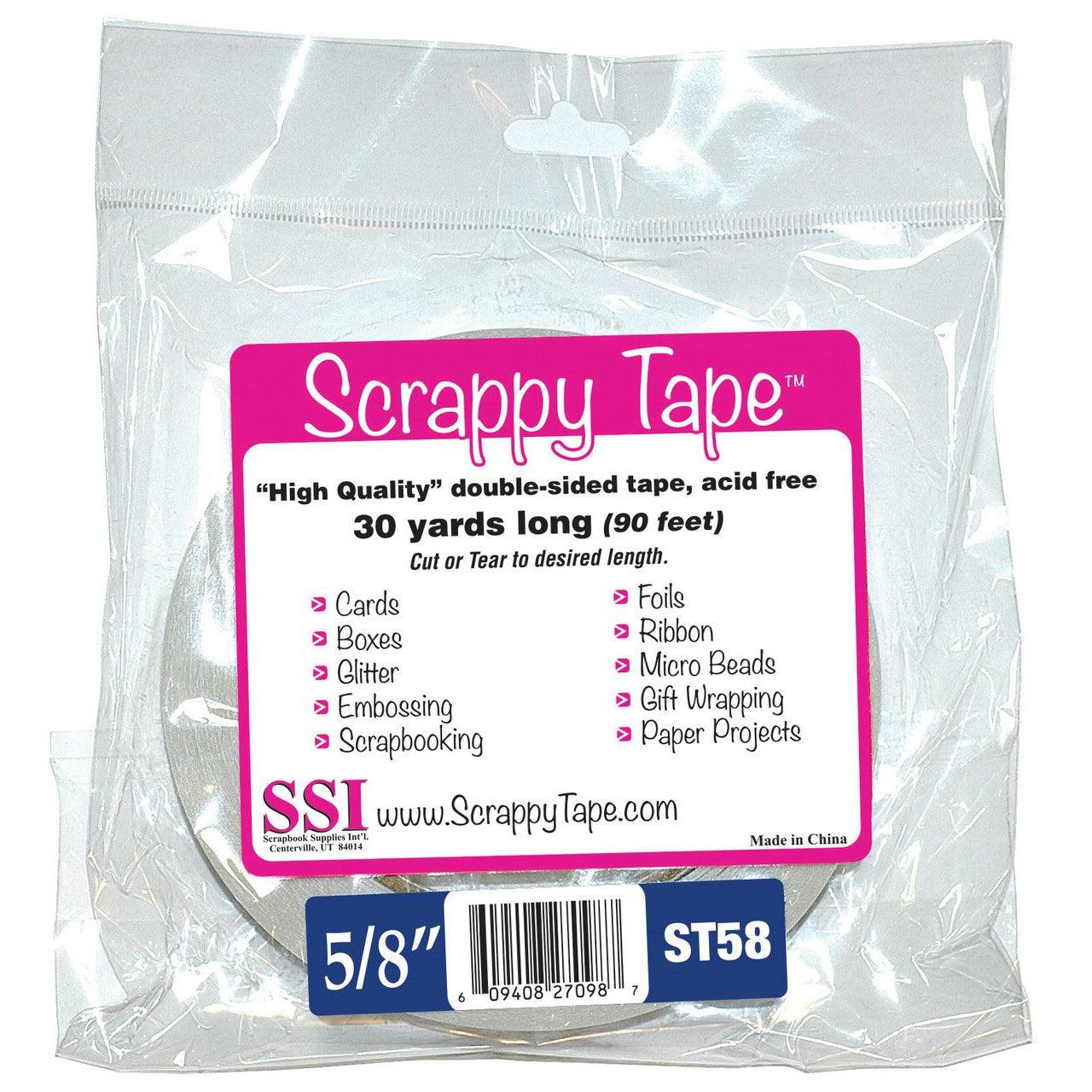 Scrappy Tape 5/8" x 30 yds-ScrapbookPal