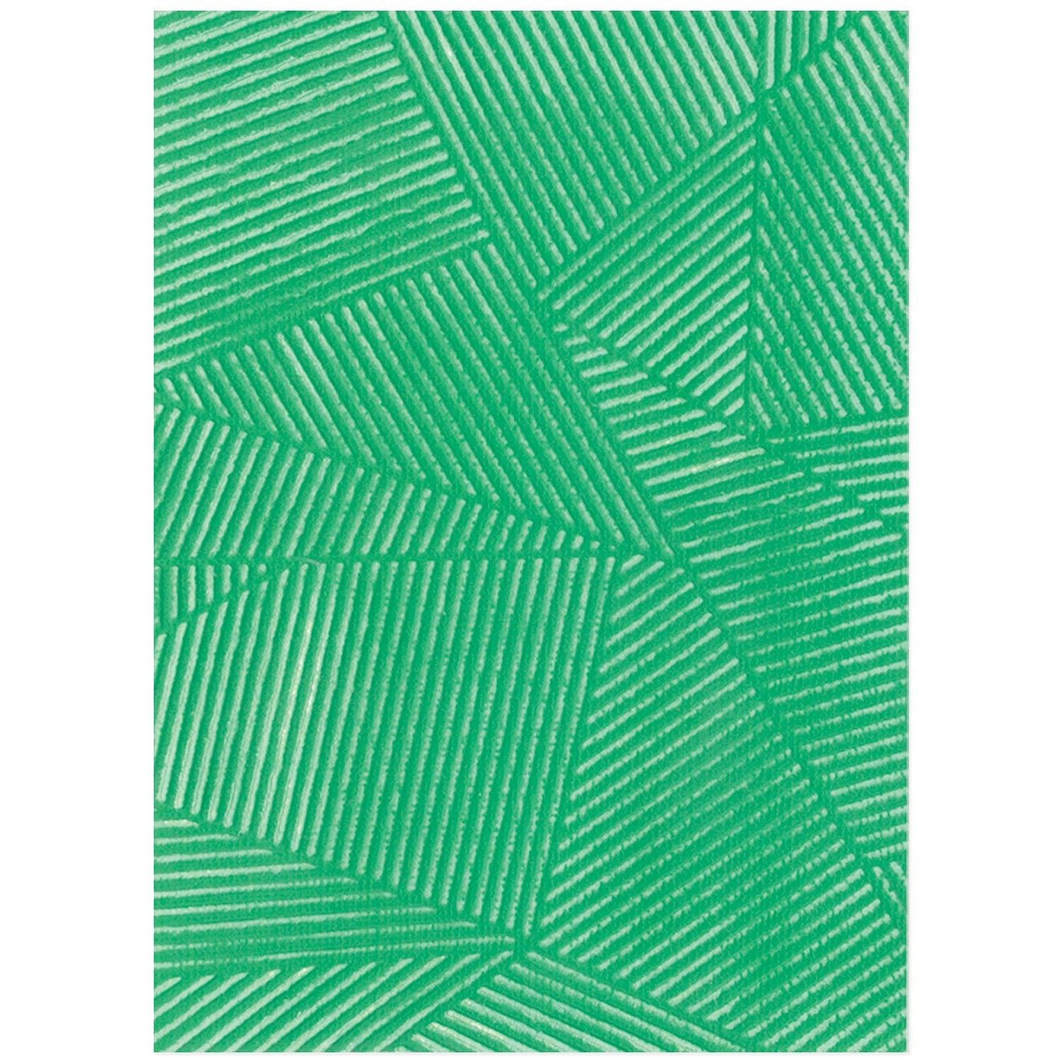 Sizzix - 3-D Textured Impressions Embossing Folder - Cosmopolitan, Down the Line-ScrapbookPal