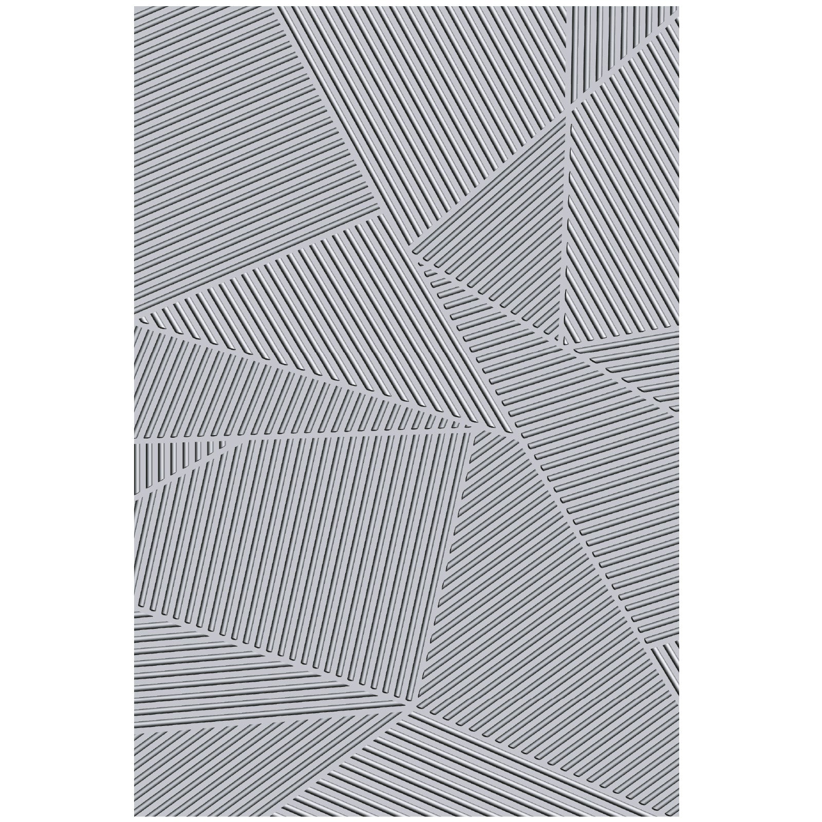 Sizzix - 3-D Textured Impressions Embossing Folder - Cosmopolitan, Down the Line-ScrapbookPal