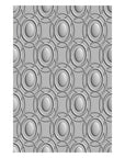 Sizzix - 3-D Textured Impressions Embossing Folder - Cosmopolitan, Golden Rings-ScrapbookPal