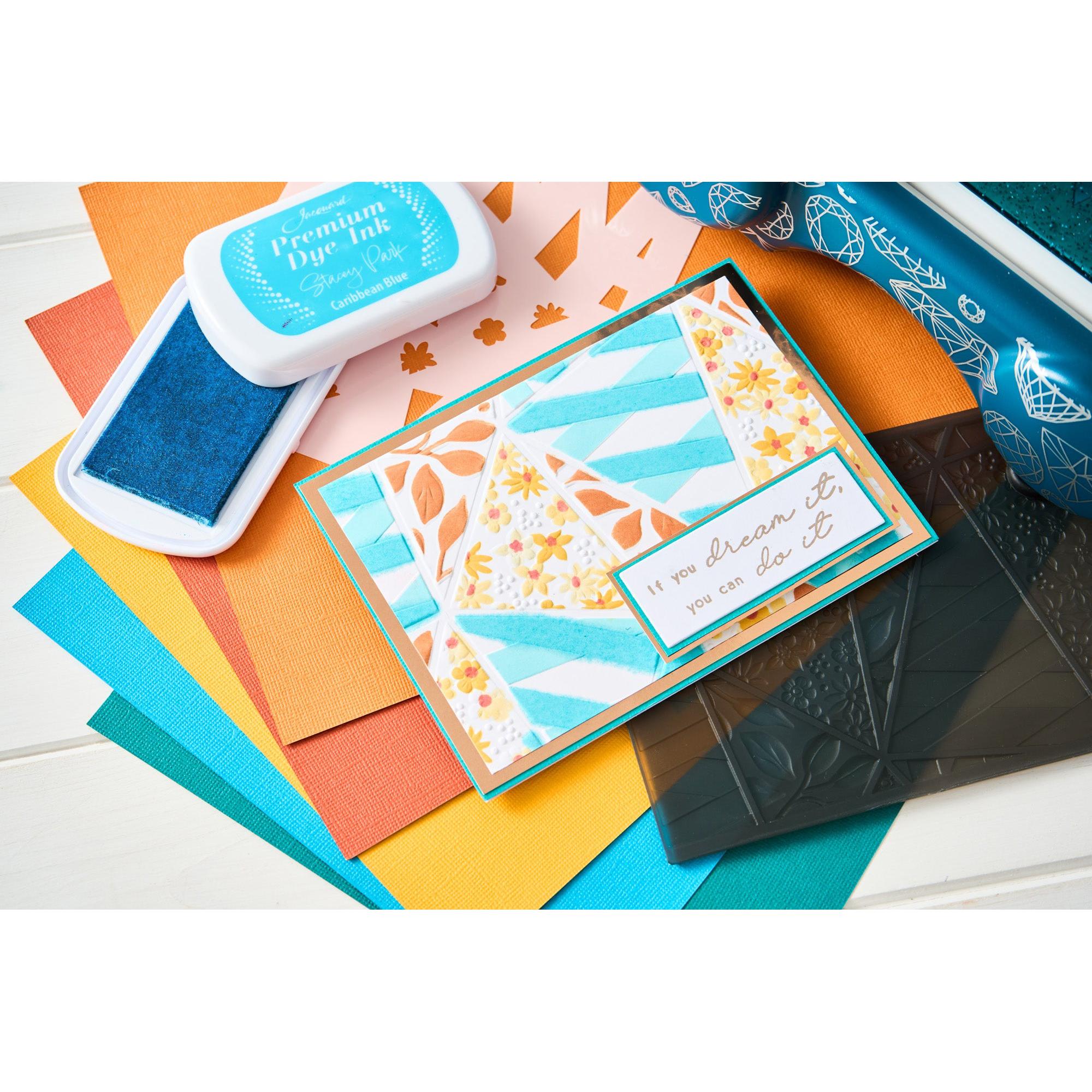 Sizzix - 3-D Textured Impressions Embossing Folder - Fragmented Floral-ScrapbookPal