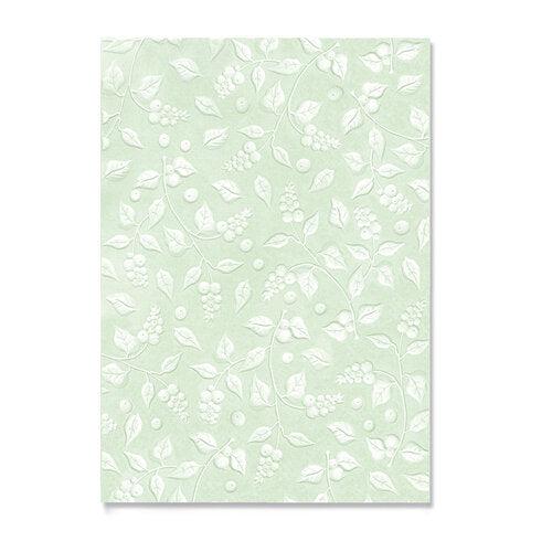Sizzix - 3-D Textured Impressions Embossing Folder - Snowberry-ScrapbookPal