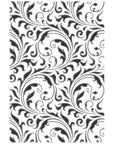 Sizzix - 3-D Textured Impressions Embossing Folder - Vault Flourish-ScrapbookPal