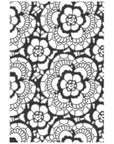Sizzix - 3-D Textured Impressions Embossing Folder - Vault Lace-ScrapbookPal