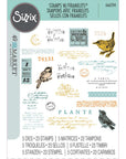 Sizzix - 49 and Market - Clear Stamps & Framelits Dies - Bird Song-ScrapbookPal